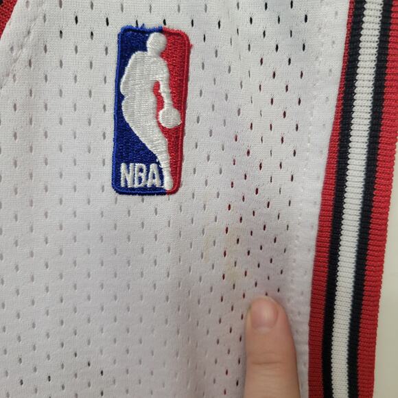Michael Jordan Chicago Bulls NBA Basketball Jersey Mitchell Ness Mens 2XL - Picture 8 of 11